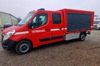 VATROGASNO  VOZILO  OPEL MOVANO  DUPLA  KABINA  6  SJEDALA