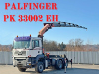 MAN TGA 33.480 / 6x6 / Palfinger kran / tegljač