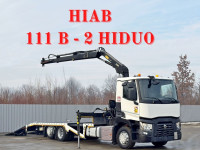 Renault T 380 * HIAB 111 B - 2 HIDUO + FUNK / 6x2!