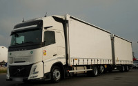 Volvo FH 460 tandem sklop 120 m³, prolazni, I-Save, parkirna klima, po