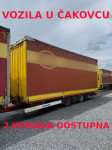 Krone ZZ, 2 PRIKOLICE DOSTUPNE, 2-os tandem, sanduk 8.2 m, 5900 + PDV