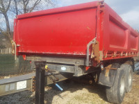 Schmitz zk 18 kipper  tandem