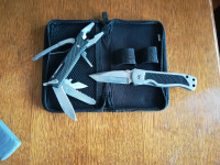 Komplet za kampiranje: nož i kombinirana kliješta
