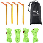 Komplet klinova i užeta za kampiranje