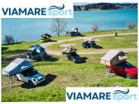 Krovni auto šator za kampiranje VIAMAREsport V56, za 3 osobe