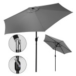 Modernhome sivi suncobran 270 cm