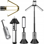 Putna teleskopska baterija 3 u 1. 3000mAh LED 54 lampa za kampiranje U