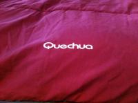Vreća za spavanje Quechua, bordo, topla, dužina 190 cm, opseg 160 cm