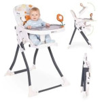 ECOTOYS HC301-2402 – Sklopiva hranilica za bebe s podesivim osloncem z