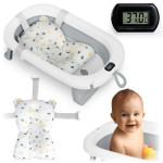 Ricokids RK-287 – Sklopiva dječja kadica 45 L s LCD termometrom i jast