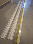 Vodilice za zavjese, 3 komada, 3×2 metra