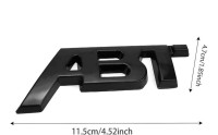 ABT | METALNI EMBLEM | LOGO | NALJEPNICA | SAMOLJEPLJIVA