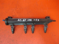 audi a3 8p 1.6 8v bgu rampa goriva dizni injektori, dizne 06a133317ac
