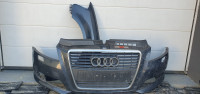 ***AUDI A3 8P **: BRANIK PREDNJI SA MASKOM | VEZNI LIM | BLATOBRAN