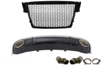 Audi A4 B8 8K (2007-2011) difuzor zraka spojler branika RS4 + RS maska