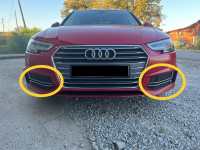 Audi A4 (B9) - bočne mrežice (chrome)