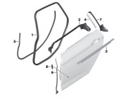 BMW 3 F34 BRTVA VRATA ZADNJA LIJEVA 13-.. 51767289930