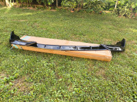 BMW 3 G20 G21 prednji lip spoiler metalik crni