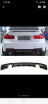 BMW F30,F31 Mperformance difuzor  mat