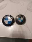 Bmw prednji i zadnji znakovi za haubu i prtljaznik