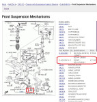 BRTVA PROTIV PRAŠINE MAZDA 6 BRTVA RUKAVCA NOVO