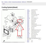 CRIJEVO VODE MAZDA 2 DIESEL CRIJEVO NOVO ORIGINAL