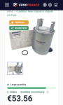Filter goriva za Nissan Qasqai 1.5d