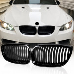 Grill za BMW Seriju 3 Coupe Cabrio E92 E93 Pre-LCI Crni sjaj