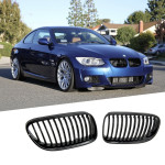 Grill za BMW Seriju 3 Coupe Cabrio E92 LCI E93 LCI Crni Sjaj