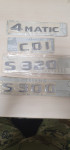 ***MERCEDES-BENZ***OZNAKE S-KLASA / S300 / S320 / 4MATIC / CDI