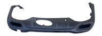 mercedes c-klasa v w206 2021- amg difuzor spoiler branika stražnji dio