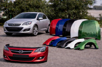 Opel Astra 2013 do 2014 - BLATOBRAN, HAUBA, BRANIK U SVIM BOJAMA