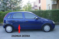 Lajsna zadnja desna Opel Corsa C