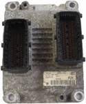 opel corsa d upravljačka kompjuter računalo motora 1.2 16v 55557933 02