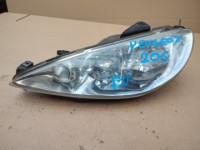 reflektor far lijevi prednji dio peugeot 206 lift (2003-2009) europa 9