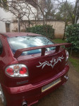 Renault Megane Coupe, zadnji spojler.