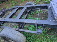 Šasija s osovinom od kombija