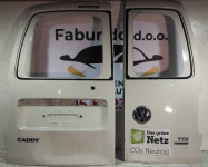 VW CADDY VRATA ZADNJA LIJEVA 03-14