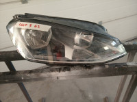 63-VW GOLF-7 / PREDNJI DESNI FAR-LAMPA/ OSTECENO STAKLO