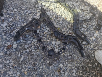 vw golf 7 VII karavan vodilica nosač branika lijeva i desna