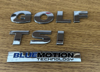 VW Original oznake GOLF, TSI i Bluemotion od Golf 7 iz 2014, VŽ