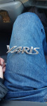 Znak natpis zadnje haube Tpyota Yaris...20 eura
