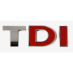 Znak Oznaka Logo Amblem VW Golf Seat Škoda >TDI DI crveno