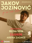 2 karte za koncert Jakova Jozinovića - 20.6