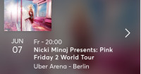 2 karte za Nicki Minaj: Pink Friday 2 World Tour BERLIN