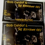 2 ulaznice - Bob Geldof & The Boomtown Rats