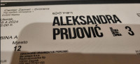 Aleksandra Prijović, Rijeka - prodam 5 ulaznic