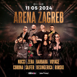 Arena Zagreb 11.5. dvije karte