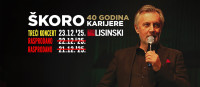 Koncert Miroslav Škoro 40 godina u Lisinskom 23.12.2025, 2 kom