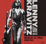 Lenny Kravitz dvije ulaznice za parter 2 x 100€